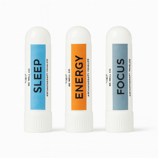 Holiday Aromatherapy Inhaler Bundle – Energy + Sleep + Focus (Set of 3)