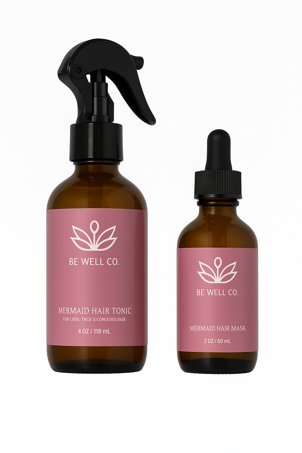 Holiday Mermaid Hair Bundle – Tonic + Hair Mask