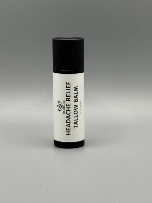 Headache Relief Tallow Balm